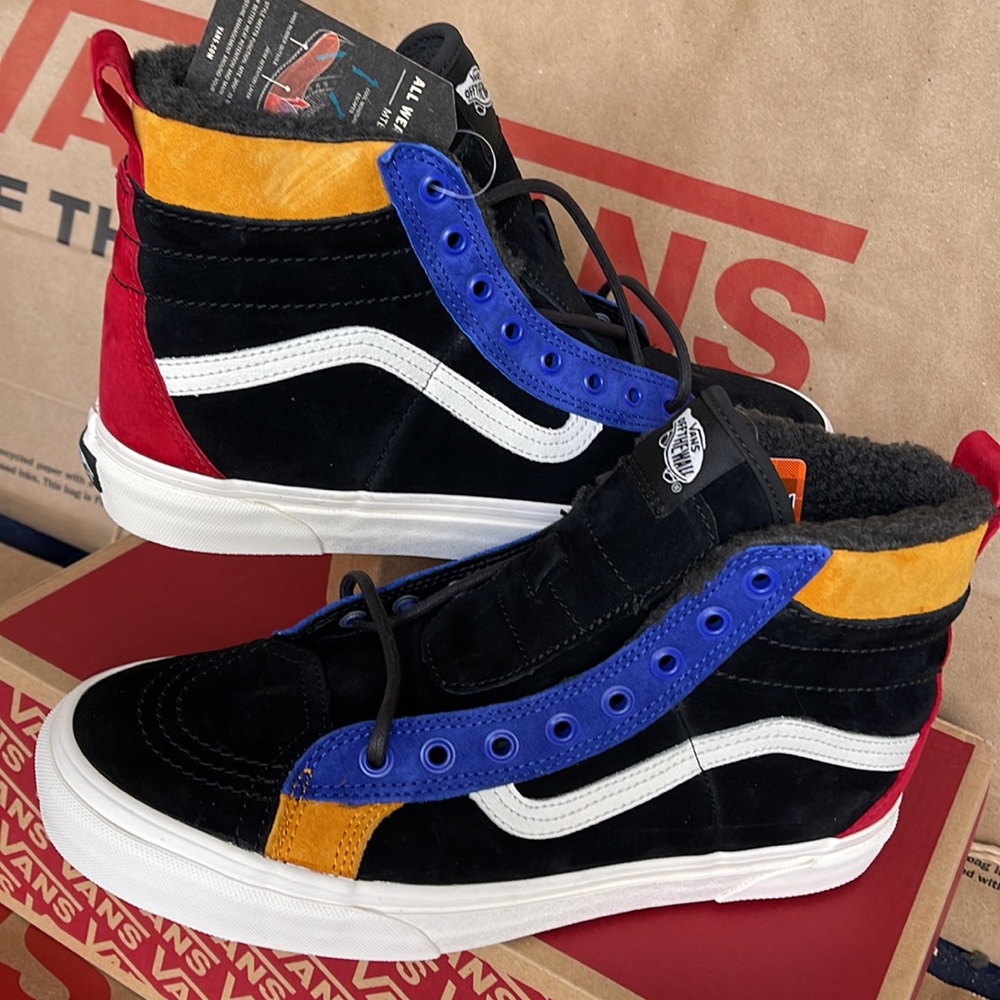 Vans Sk8-Hi 46 MTE Dx Black/Surf The Web sneakers Men’s boots - Picture 11 of 16